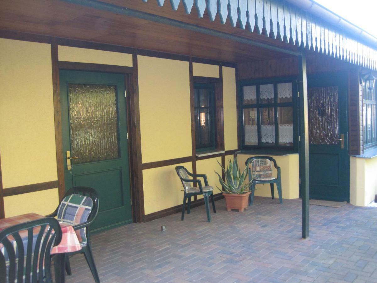 Pension Zum Weissen Hirsch Reitwein Extérieur photo