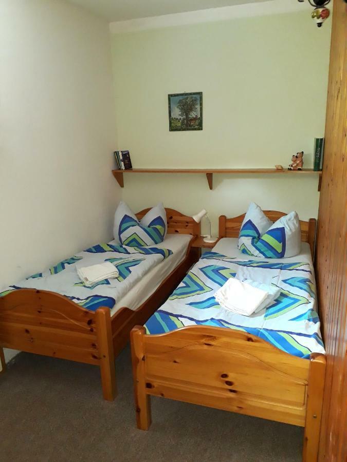 Pension Zum Weissen Hirsch Reitwein Extérieur photo